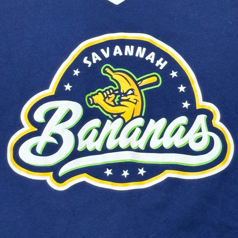 Savannah Bananas Blue Evoshield T-Shirt - Picture 3 of 5